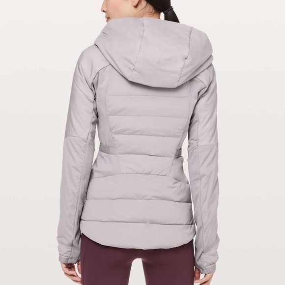 Lululemon Down For It All Dark Chrome Jacket - Picture 3 of 10